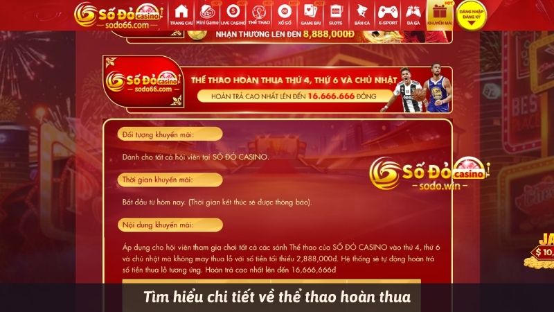 Tìm hiểu chi tiết về thể thao hoàn thua