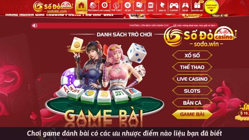 Game thẻ bài hay tại sodo